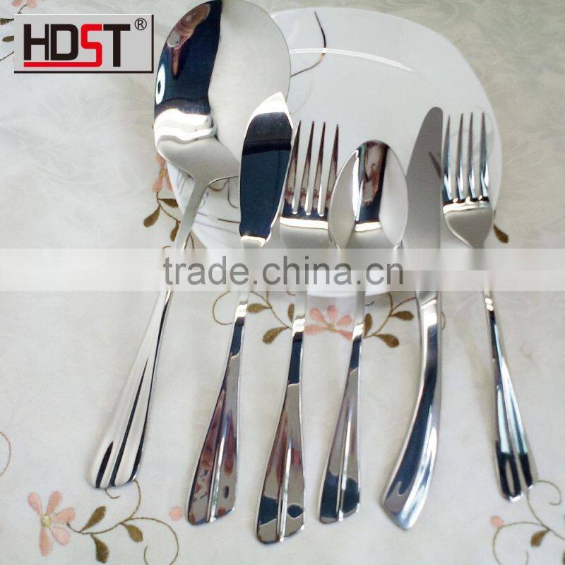 German stainless steel cutlery restaurant good quality 30pcs kinds of flatware set