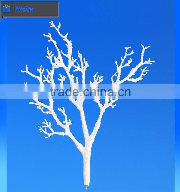 China supplier winter branches with snowflake for Christmas tree decoration