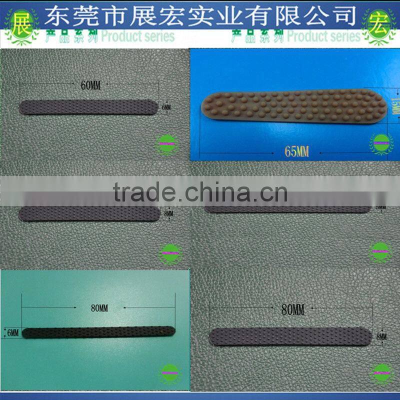 silicone product ,featured 50*10MM silicone antislip strips