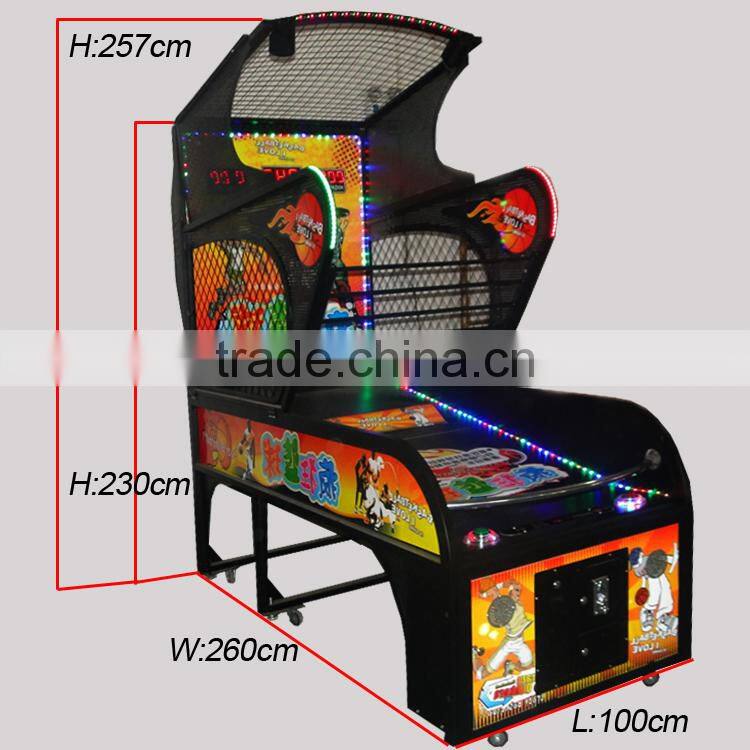 Hot sale basketball game machine amusement center basketball game machine