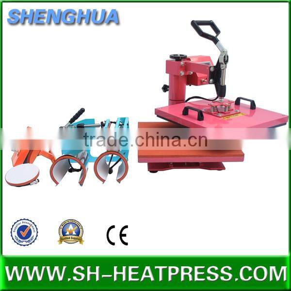 Multi-functional 8 in 1 6 in 1 5 in 1 4 in 1 t-shirt combo heat press machine
