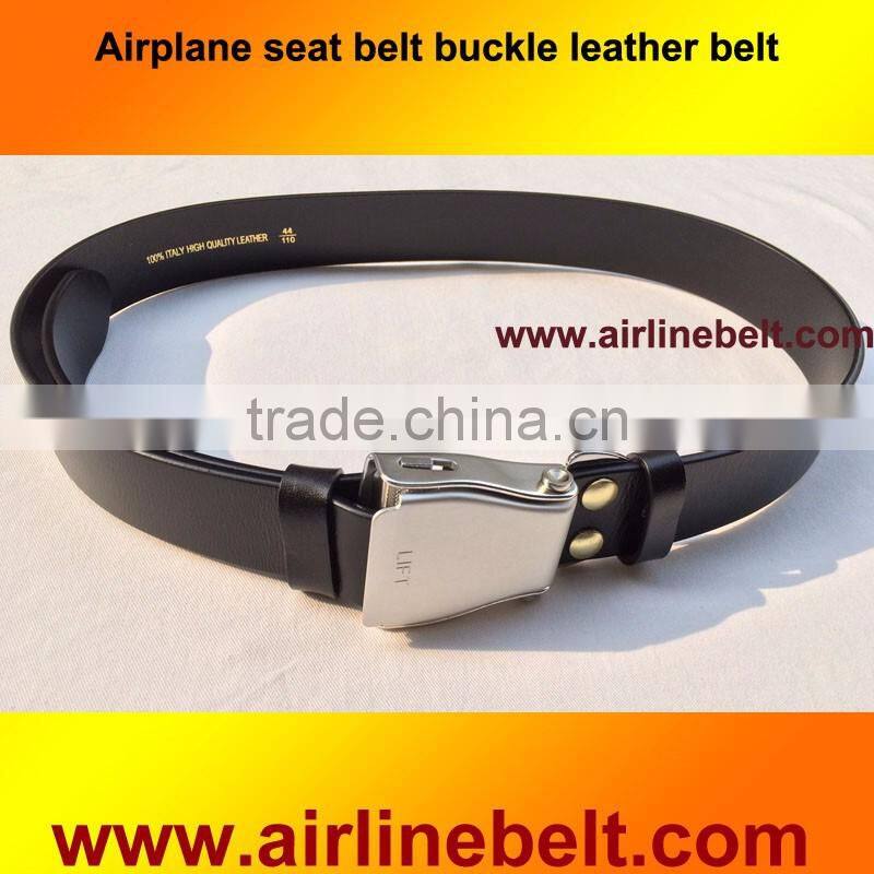Airline airplane aircraft original leather fashion belts