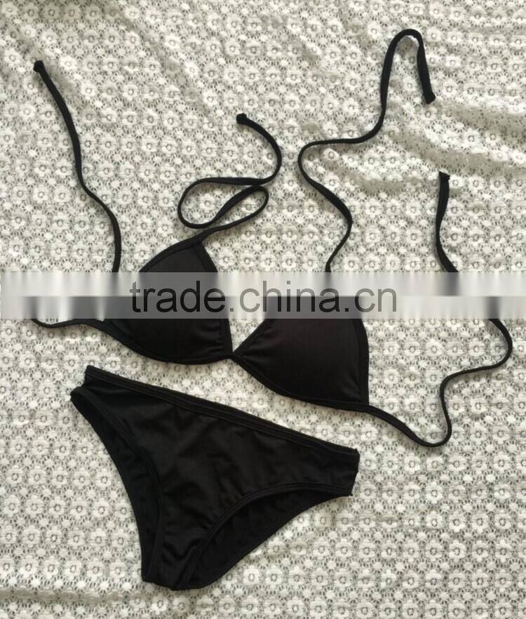 2017 new design custom swimwear packaging xxx hot sex bikini women beachwear