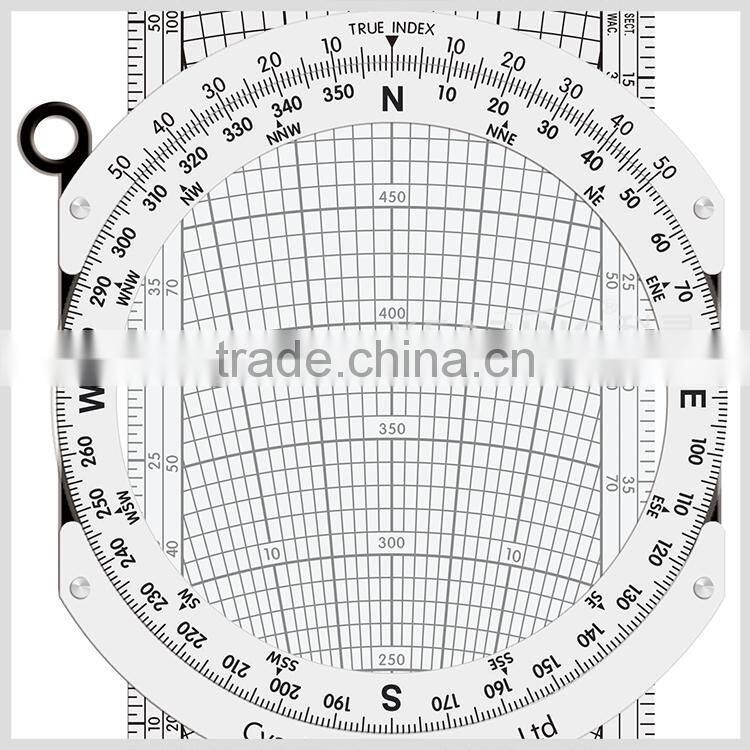 CYA Brand metal E6b flight computer Solid Aluminum Micro Flight Computer for Air Force#E6B-M