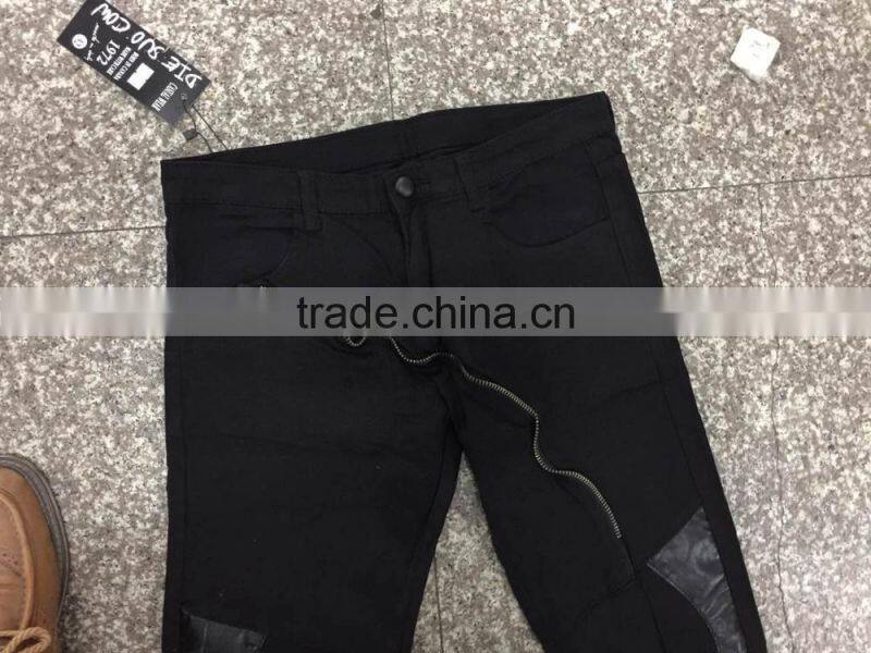 GZY Guangzhou stock lot coolest new fashion new style jeans pants