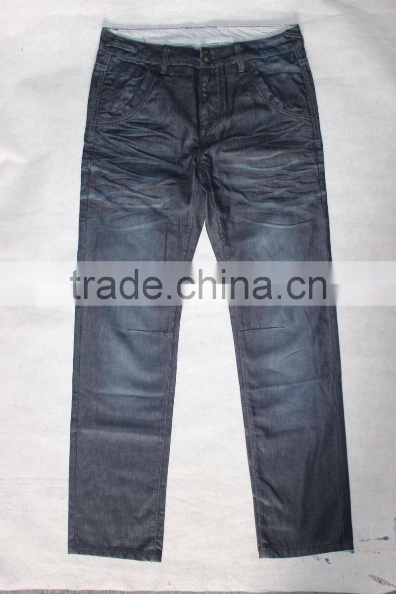 GZY Wholesale price stock jeans jeans manufacturing machinery