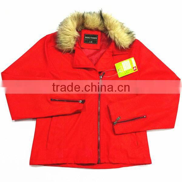 2015 New Ladies Latest Design Leather Jacket