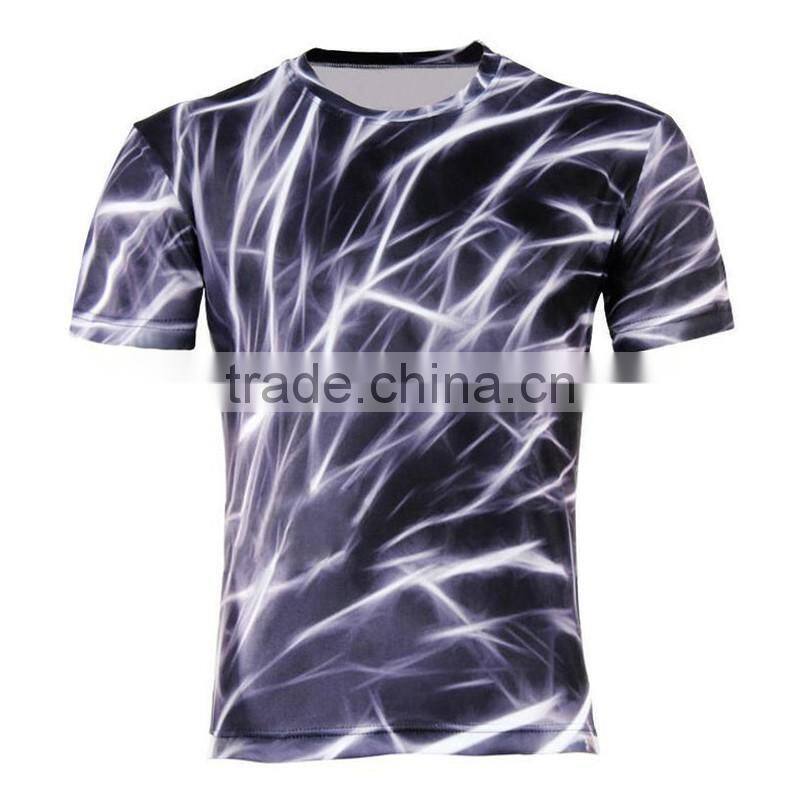 2016 new style 3D printing latest t shirt designs for men