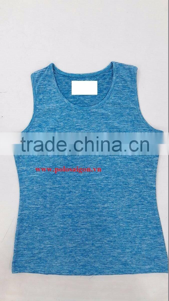 WOMEN TANK TOP ,CUSTOMIZE ORDER, HEATHER FABRIC 92% POLY-8%SPANDEX