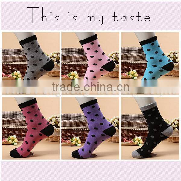 latest autumn cotton woman socks