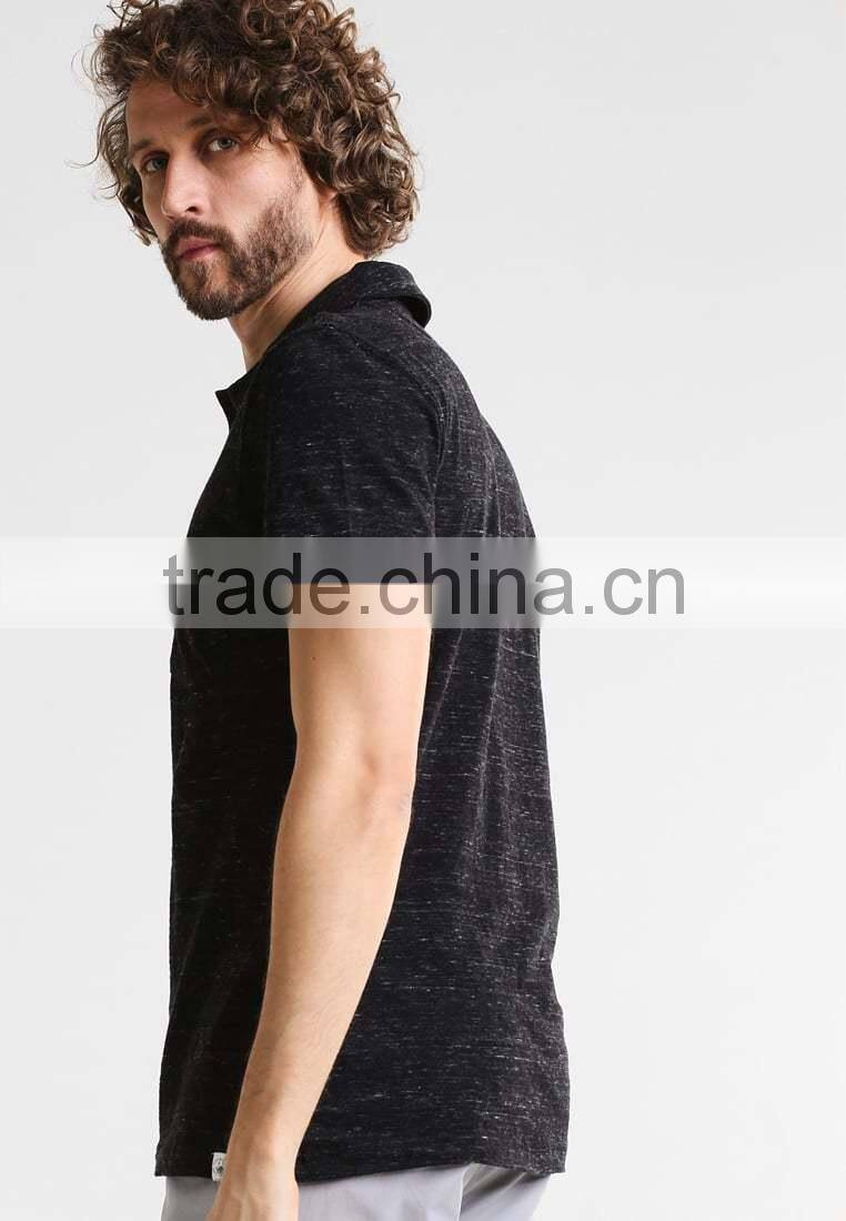 MGOO Polo Shirt Factory Supplied Two Button Short Sleeve Men Dry Fit Polo Shirts Wholesale