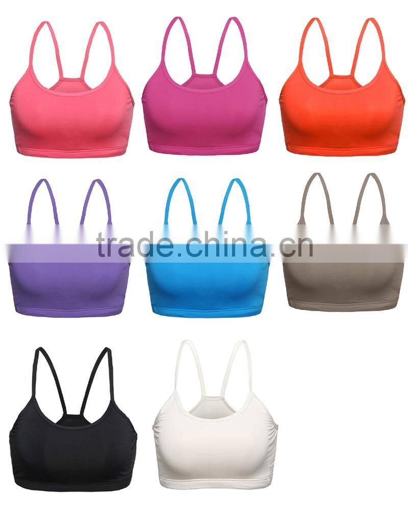 Cheap Price Breathable Dry-Fit Women Sports Fitness Yoga Bra