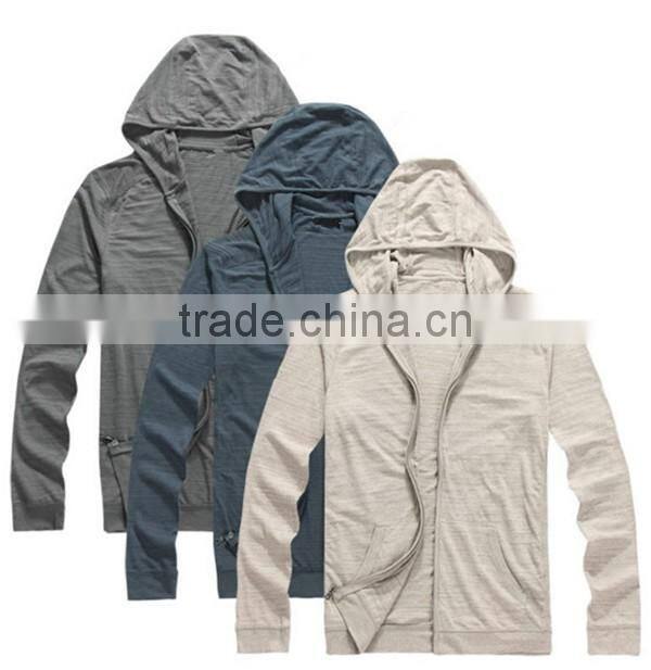 Bulk plain wholesale slim fit custom hoodies for men