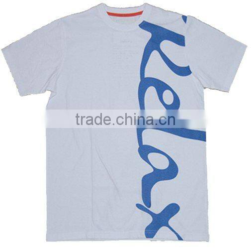 Men's grey blank cotton tees