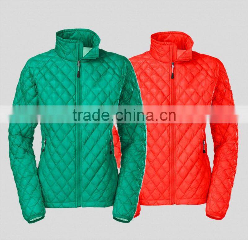Custom cold weather coats winter down jacket for women