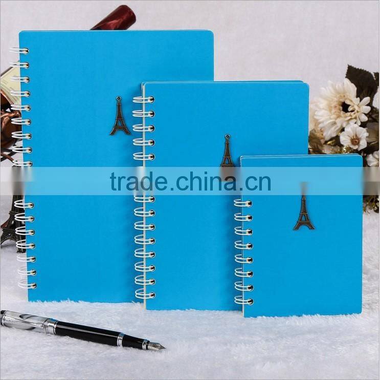 32K/18K PP cover planner cheap spiral notebook custom ,student notebook printing