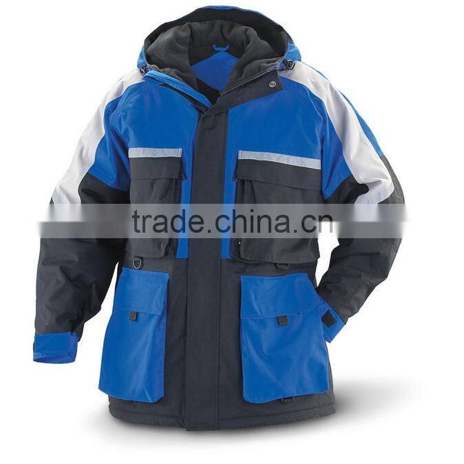 mens cold weather insulated winter parka