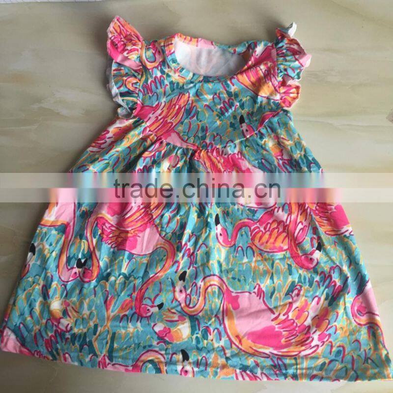 WY-653 Cute Girl Dresses in Stock Kids Frocks Online 1 Year Old Birthday Dress for Baby Girl
