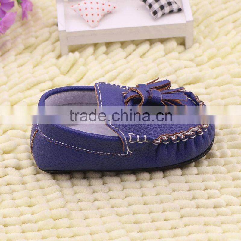 2016 Fall First Walker Shoes PU Soft Sole Toddler Shoes For Kids Wear KS40904-34