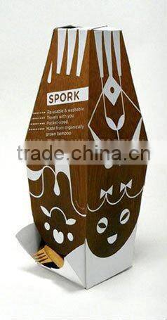 new 2011 wooden comb packaging box