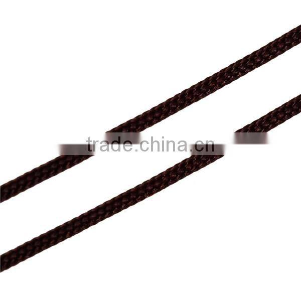 Polyamide Nylon Jewelry Thread Cord For Buddha/Mala/Prayer Beads Dark Coffee 0.5mm