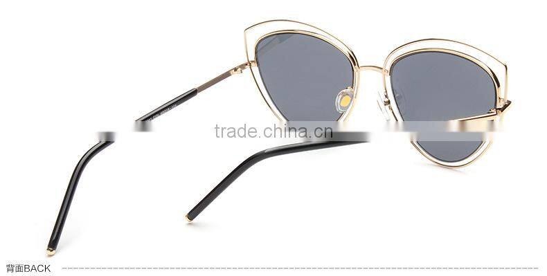 Fashion Metal UV proof eagle eye steampunk sunglass