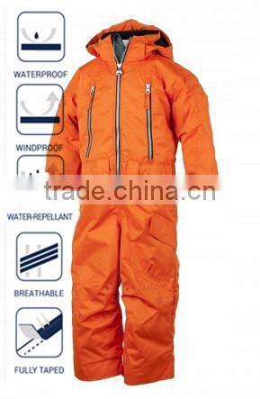 Hooded Full Body One Piece Ski Suits