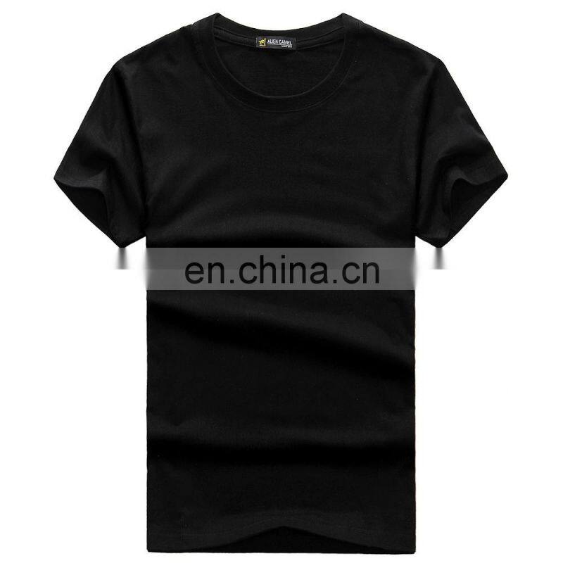 100% cotton plain t shirt/longline t shirt/extended t shirt