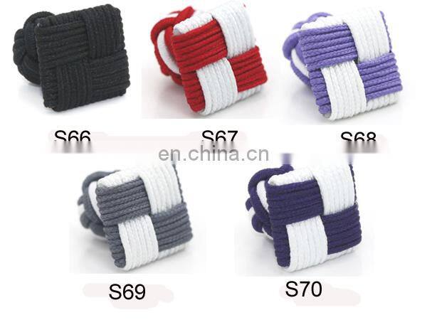 Manufacture Silk Cufflinks Wholesale