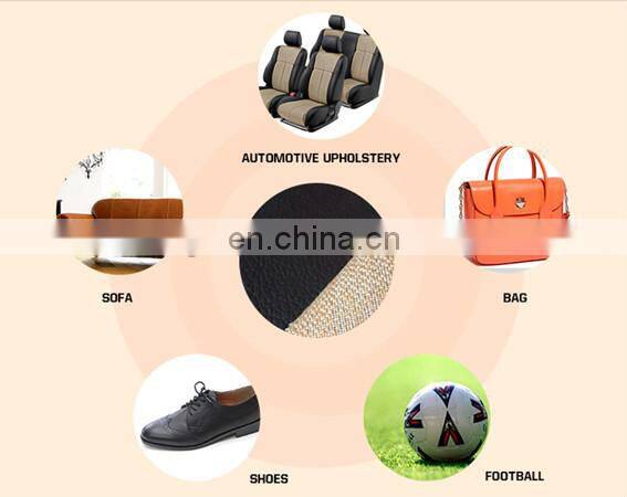 PU synthetic leather material for making men shoes bags wallet jackets