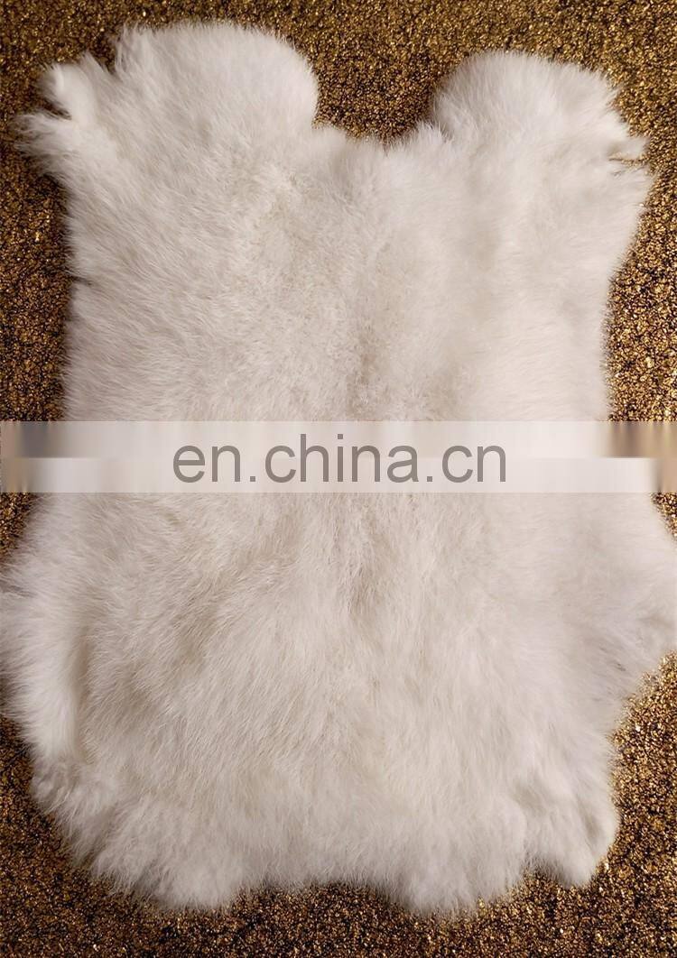 China Factory Price Real Rabbit Fur Skin Rabbit Fur Pelt for clothing