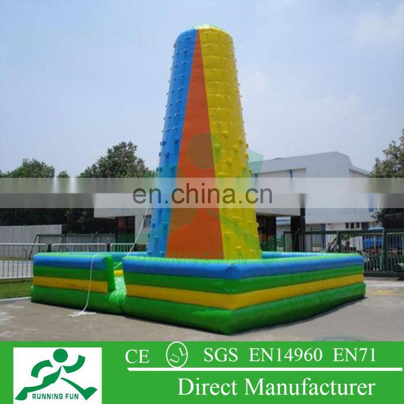 inflatable rock wall, inflatable climbing wall for sale,ICW08