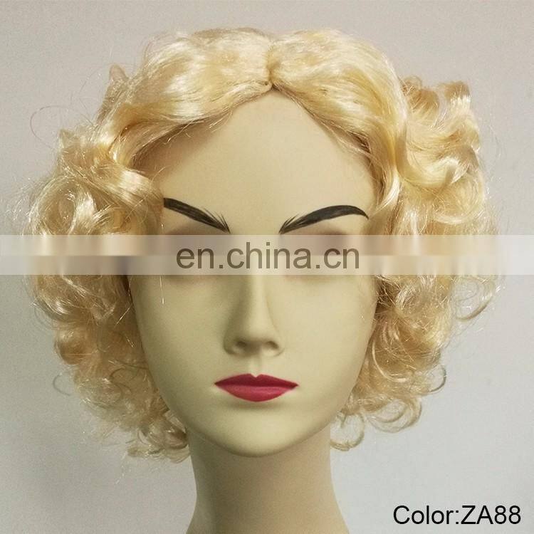 Carnival hollywood Diva blond short wigs P-W230