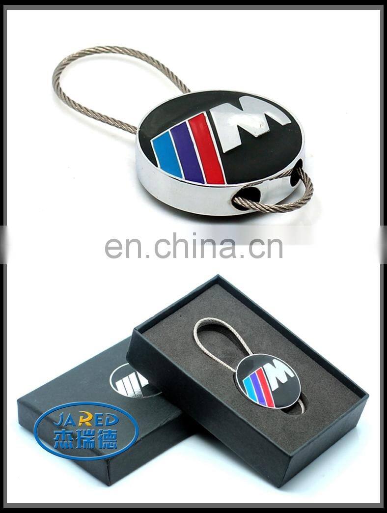 Custom metal keychain /round metal keychain with steel