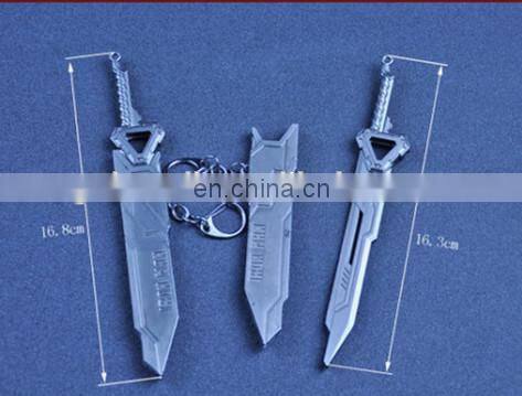 japan anime figure movie metal keychain pendant