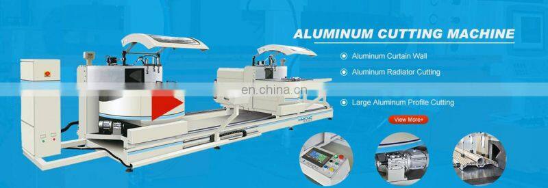 Chinese factory aluminum curtain wall Twin head cutting saw