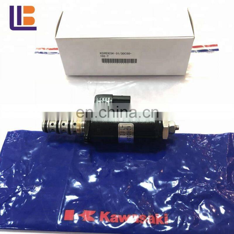 Solenoid Power And High Pressure Hydraulic Control valve KDRDE5K-31130C50-102-T