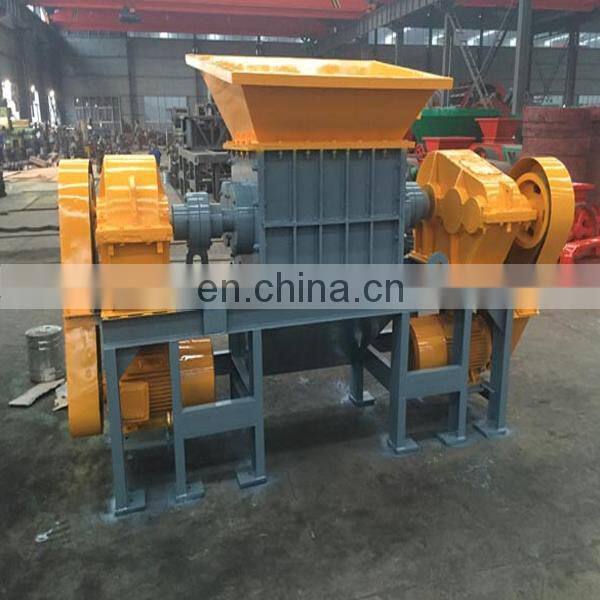 2-6t per hour capacity PP,PE Plastic tyre shredder machine, waste tire shredder for sale