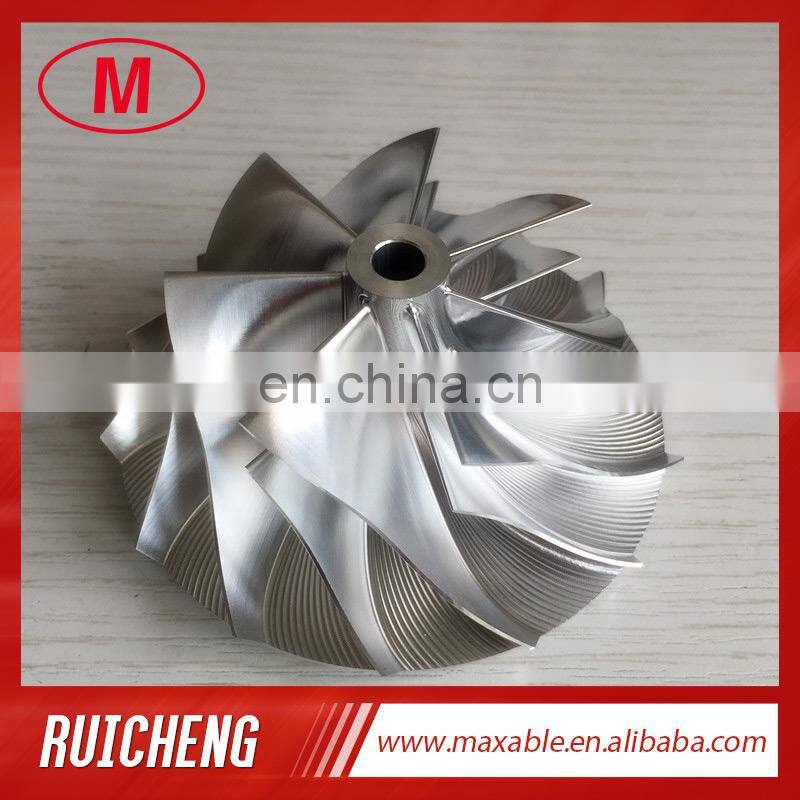 HX40/HE351 62.00/85.98mm 7+7 blades 4035879 upgrade Turbocharger Billet/milling/aluminum 2618 compressor wheel