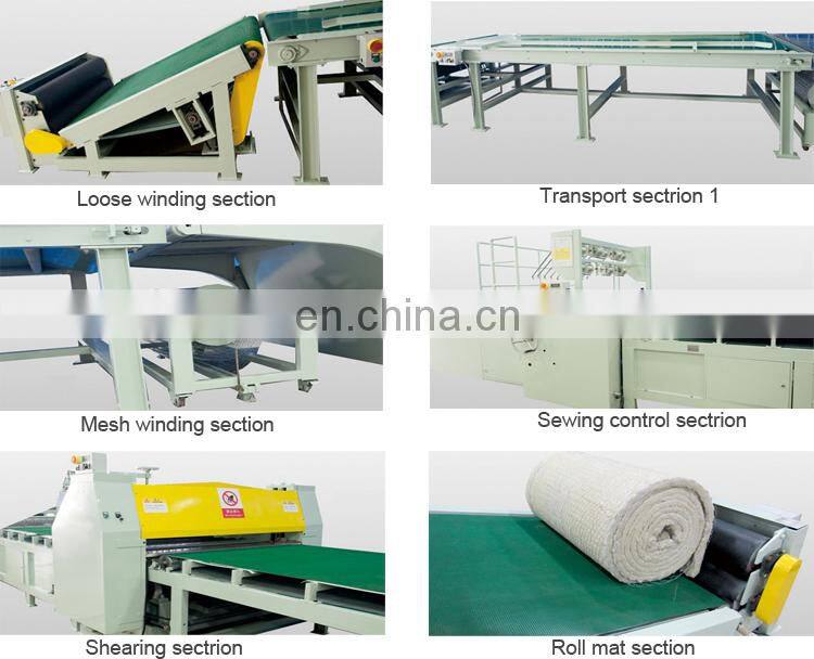 High-quality rock wool board reinforced basalt mesh cloth sewing machine