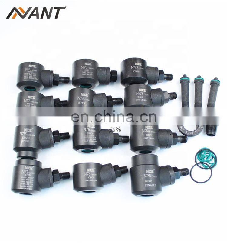 12pcs common rail injector adaptors injector fixtures tools