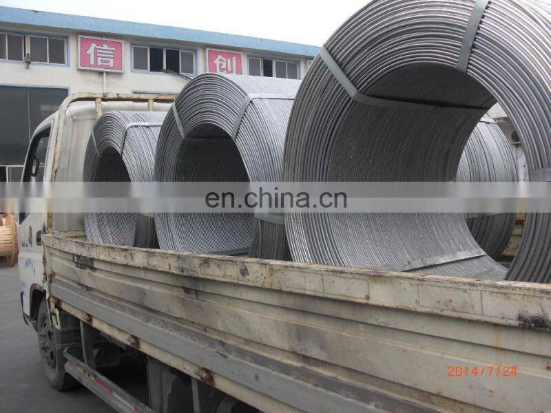 Aluminum rod with 99.9% aluminum