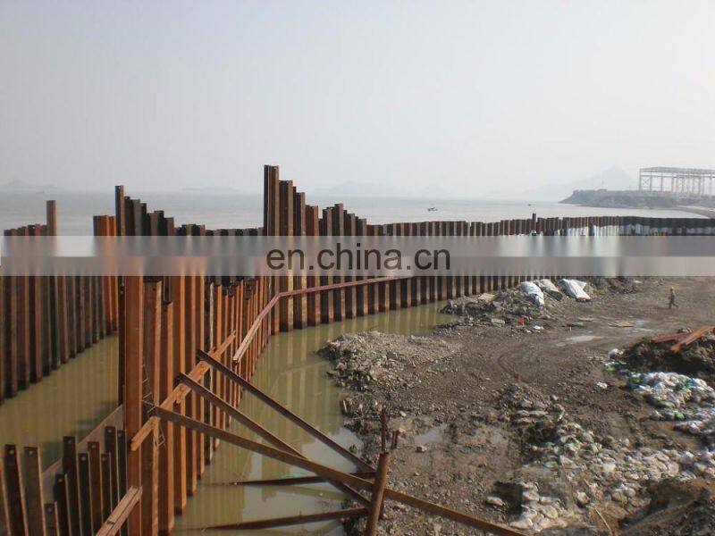 Steel Sheet Pile 12M length to Philippines / Myanmar/Bangladesh