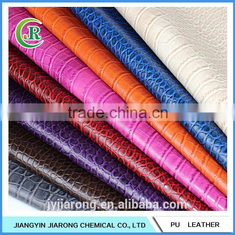 PVC Imitation Crocodile Leather for Bag