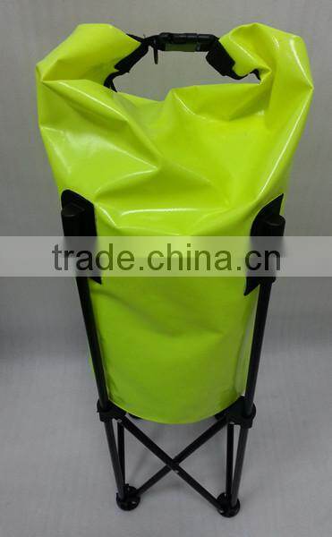 new design foldable storage bag with removeable stand for outdoor events