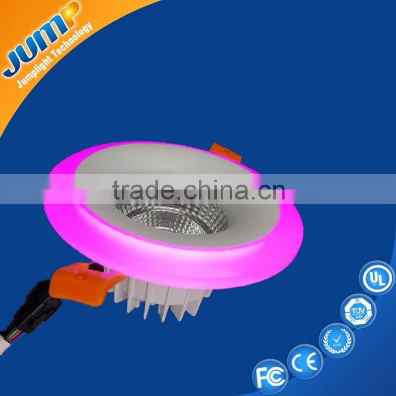Double color led cob downlight recessed with most competitive price