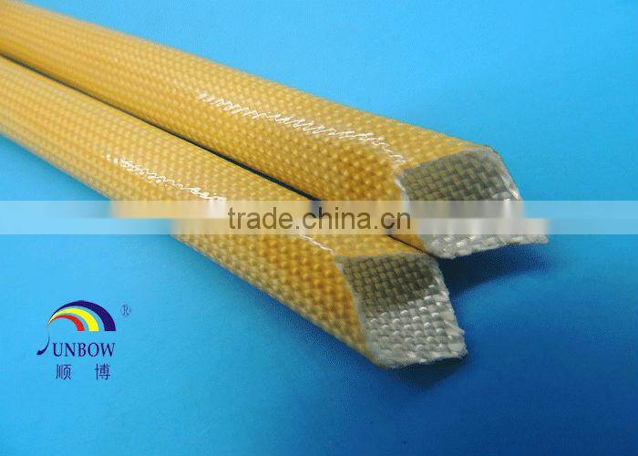 RoHS Approval Excellent Thermal Insulation Property Fiber Glass Braided PU Tubing