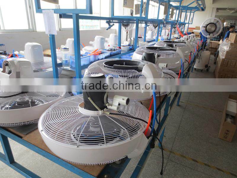 Energy Saving Large Air Flow 310w 50Hz 220v 24 inch Water Mist Stand Fan Cooling Fan