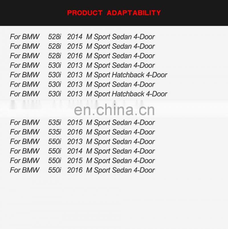 Carbon Fiber Front Bumper Lip for BMW F10 F11 F18 528i 530i 535i 550i M SPORT 2013-2016