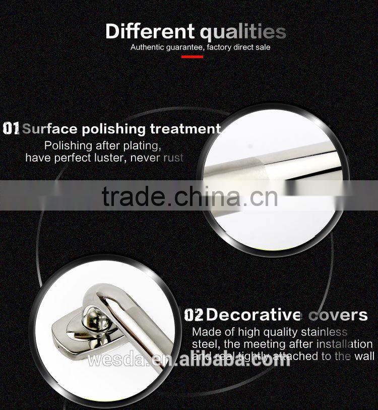 2015 Wesda new product bathrooms designs grab bars for disabled w301